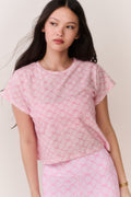 Rubin Cropped Cotton Tee