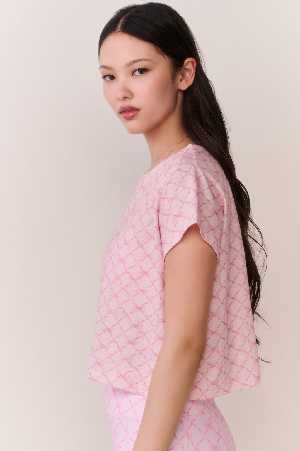 Rubin Cropped Cotton Tee